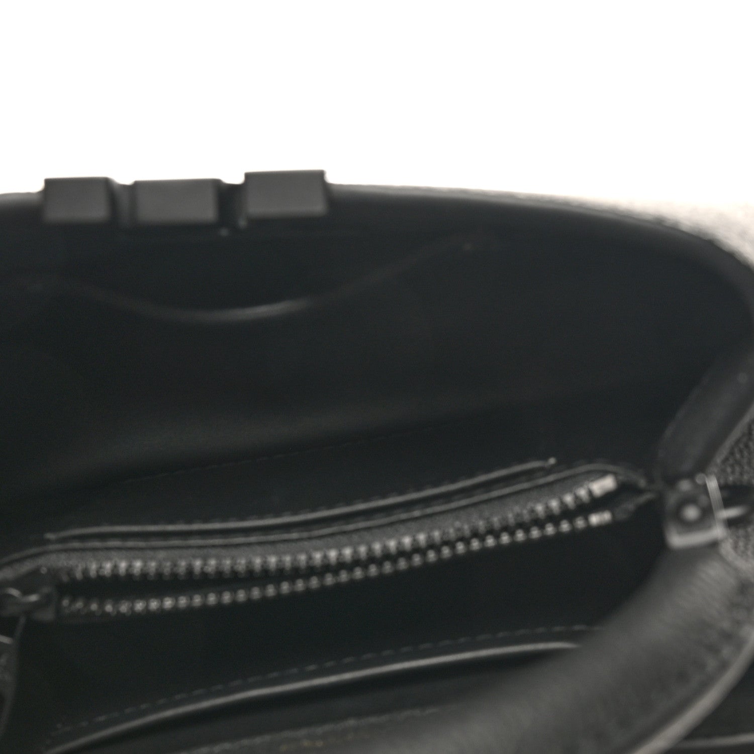 Louis Vuitton Matte Taurillon Capucines East West Mini All Black 5 of 10