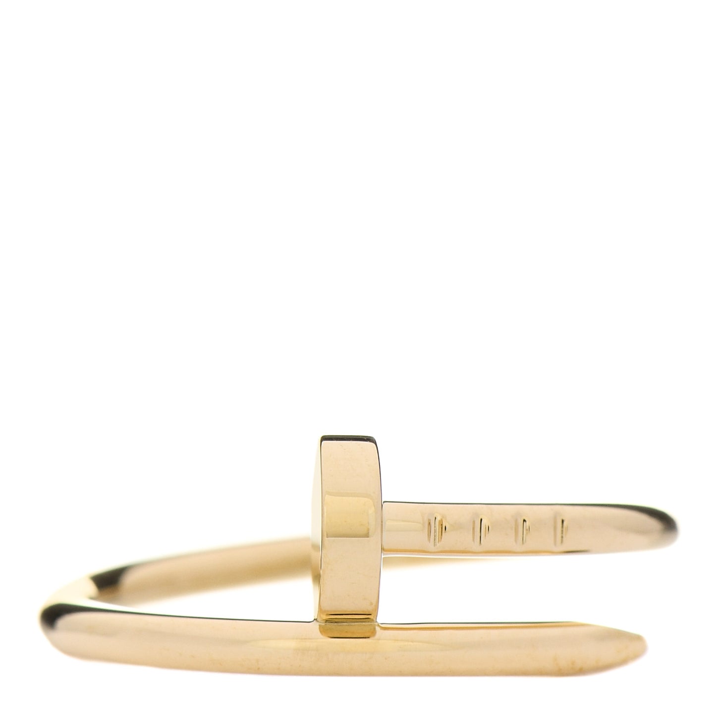 18K Yellow Gold Small Juste Un Clou Ring 53 6.25