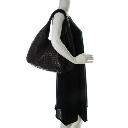 Bottega Veneta Nappa Intrecciato Large Campana Ebano 2 of 8