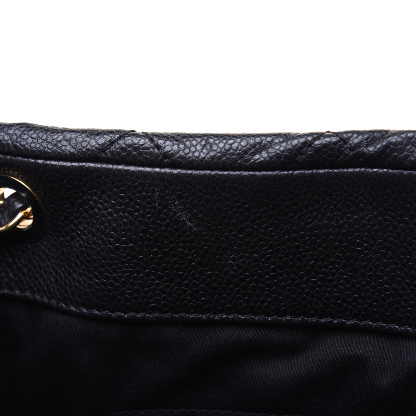 Caviar Quilted CC Timeless Soft Tote Black
