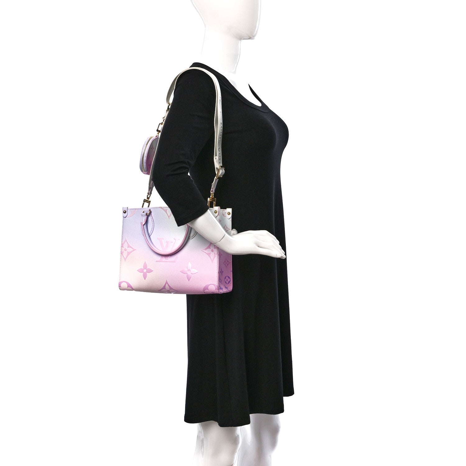 Louis Vuitton Monogram Giant Spring In The City Onthego PM Sunrise Pastel 2 of 8