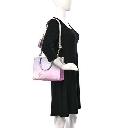 Louis Vuitton Monogram Giant Spring In The City Onthego PM Sunrise Pastel 2 of 8