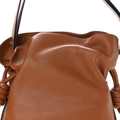 Loewe Calfskin Medium Flamenco Knot Bag Tan Warm Desert 7 of 9
