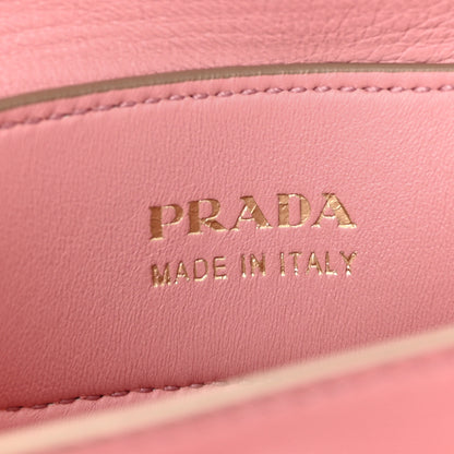 Prada Saffiano Cuir Small Double Bag Cammeo Rosa 6 of 9