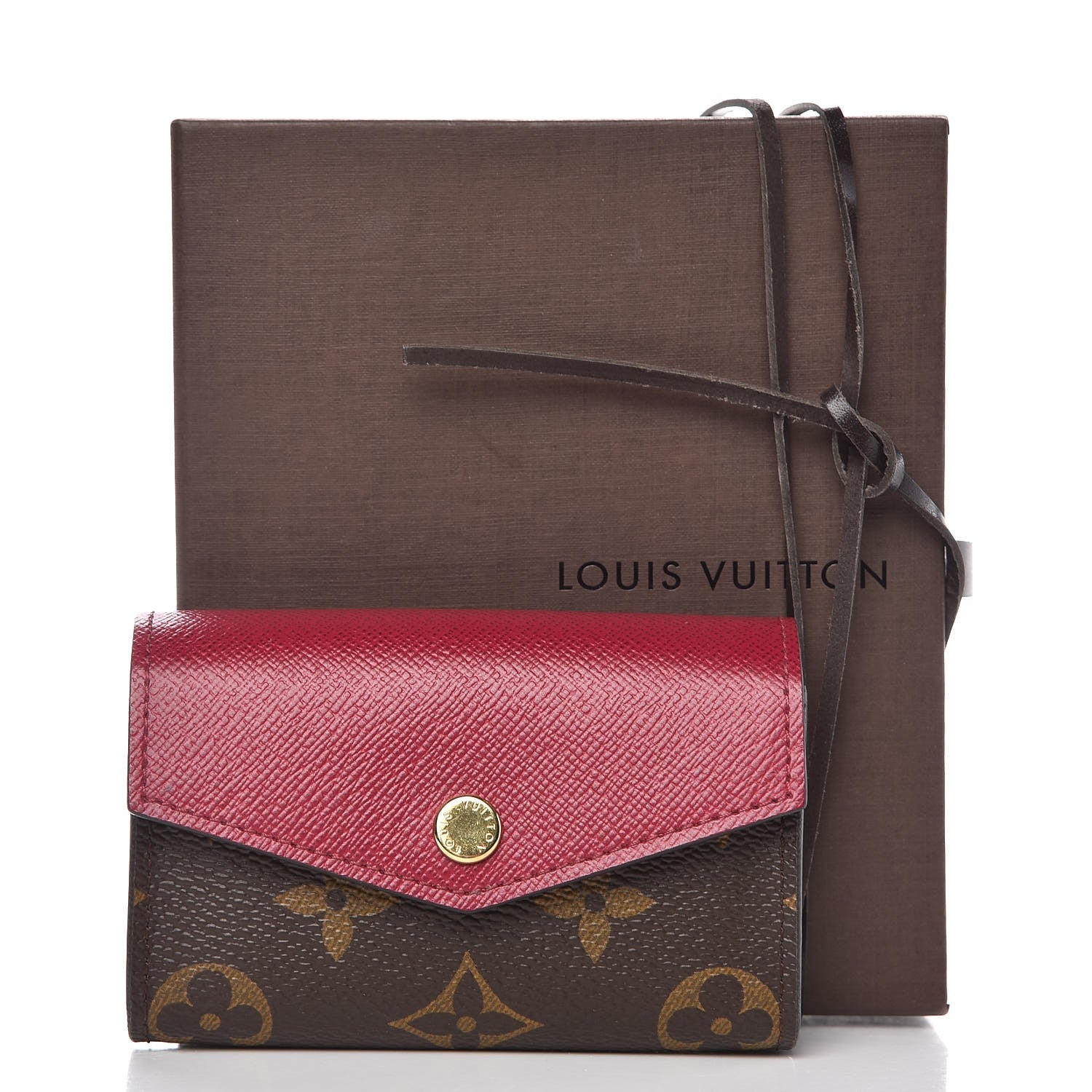 Louis Vuitton Monogram Sarah Multicartes Fuchsia 8 of 8