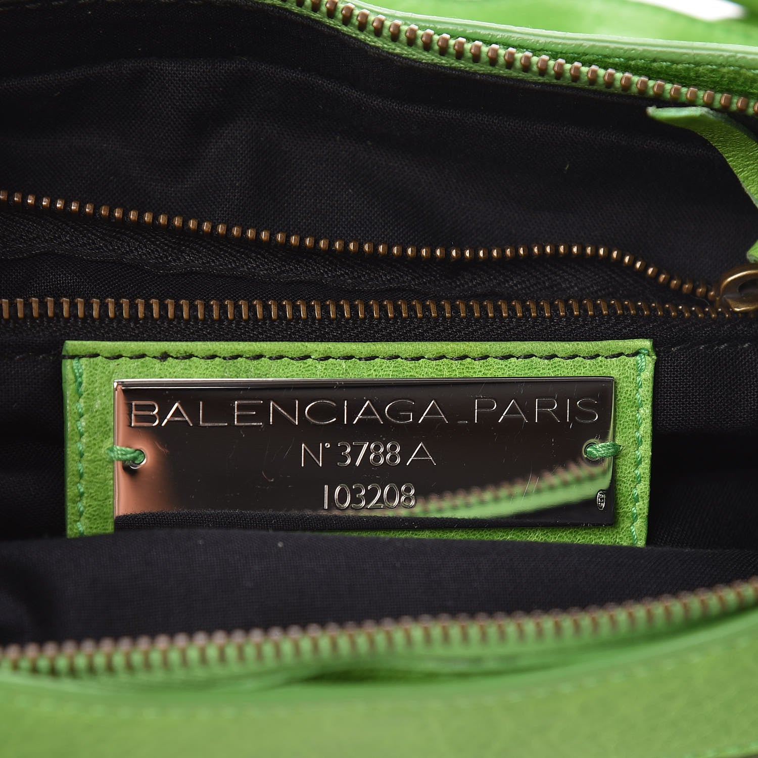 Balenciaga Agneau Classic Hardware First Apple Green 7 of 12