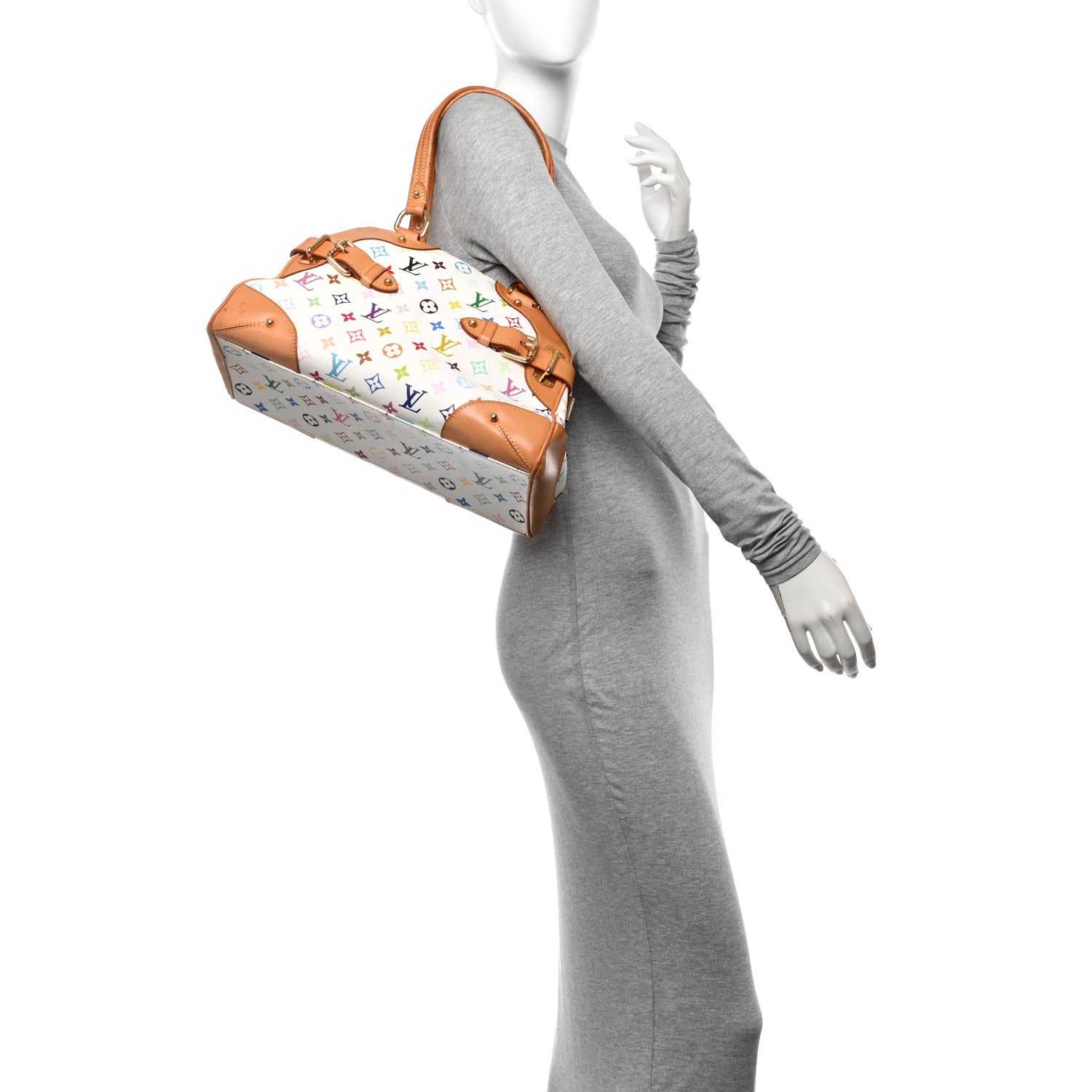 Louis Vuitton Monogram Multicolor Claudia White 2 of 13