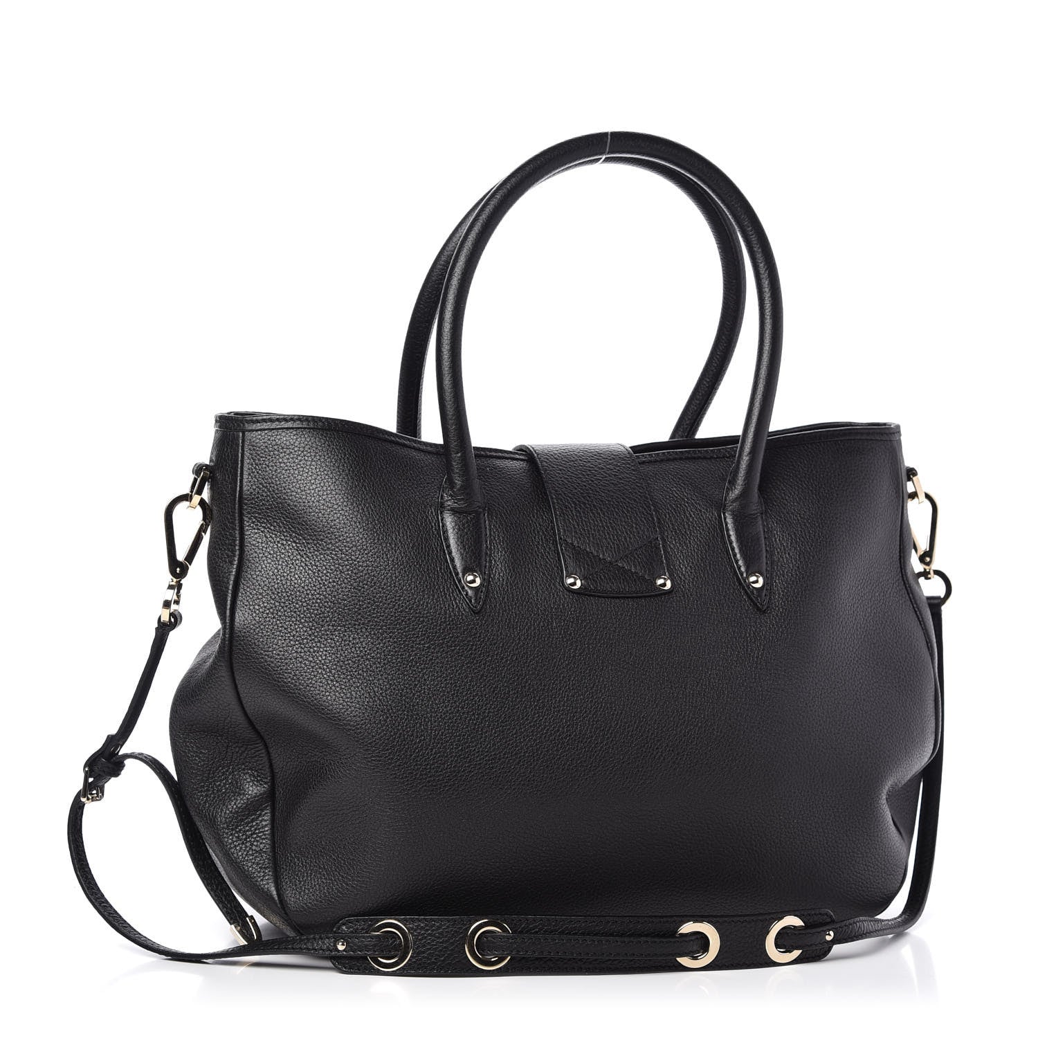 Jimmy Choo Grainy Calf Rania Black 3 of 9