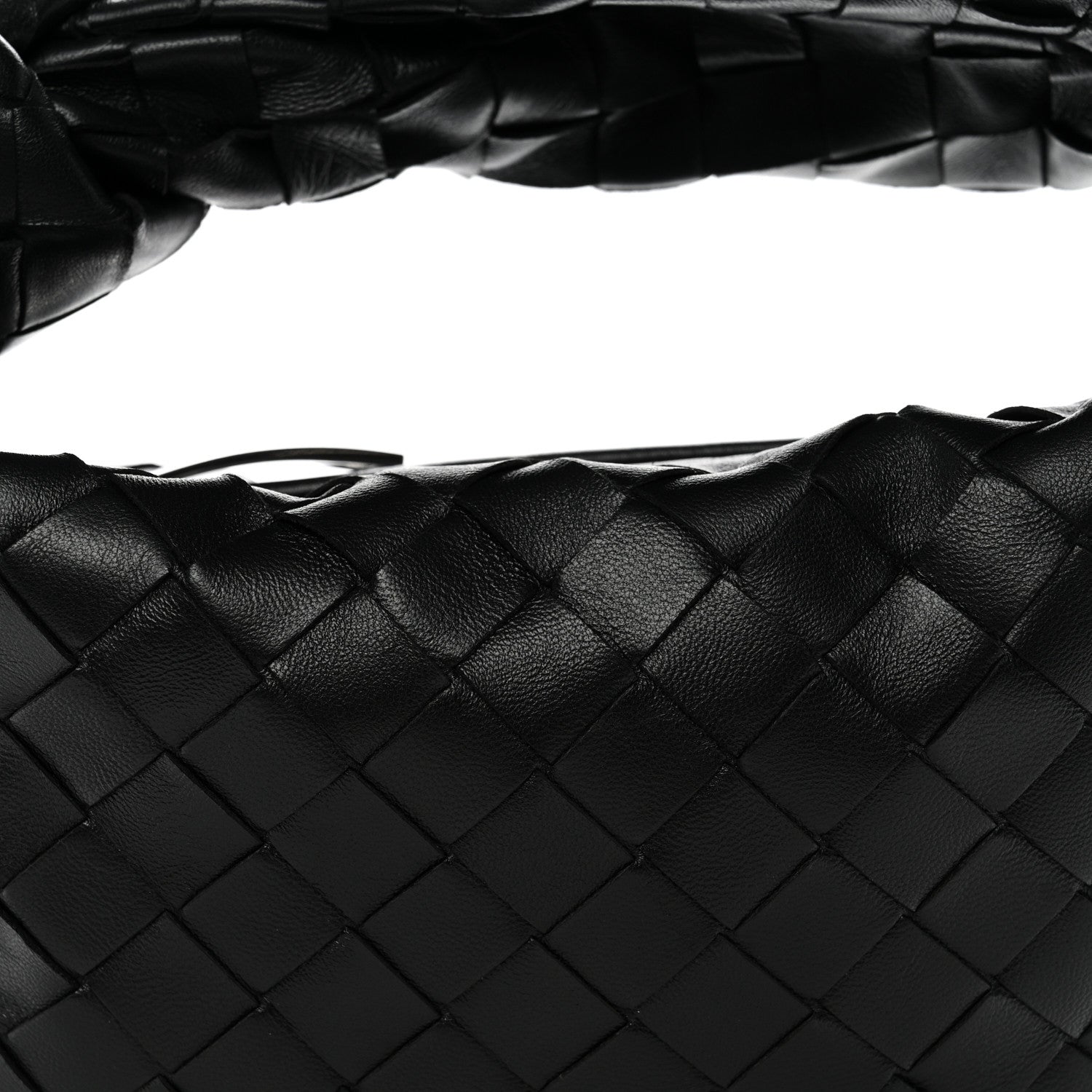 Bottega Veneta Nappa Intrecciato Mini Jodie Black Black 9 of 12