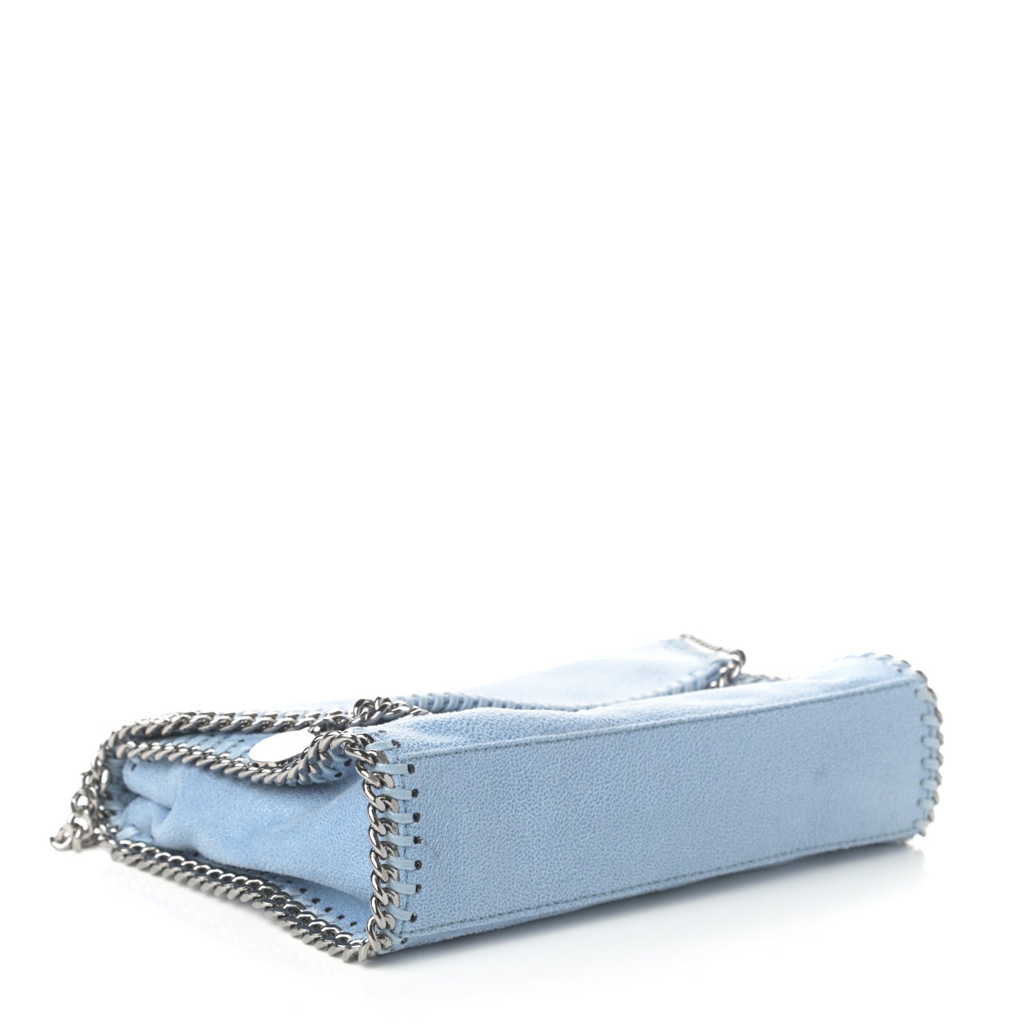 Shaggy Deer Mini Falabella Shoulder Bag Light Blue