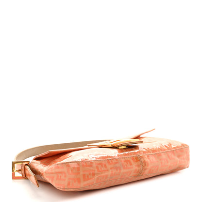 Fendi Vinyl Zucchino Baguette Orange 4 of 13