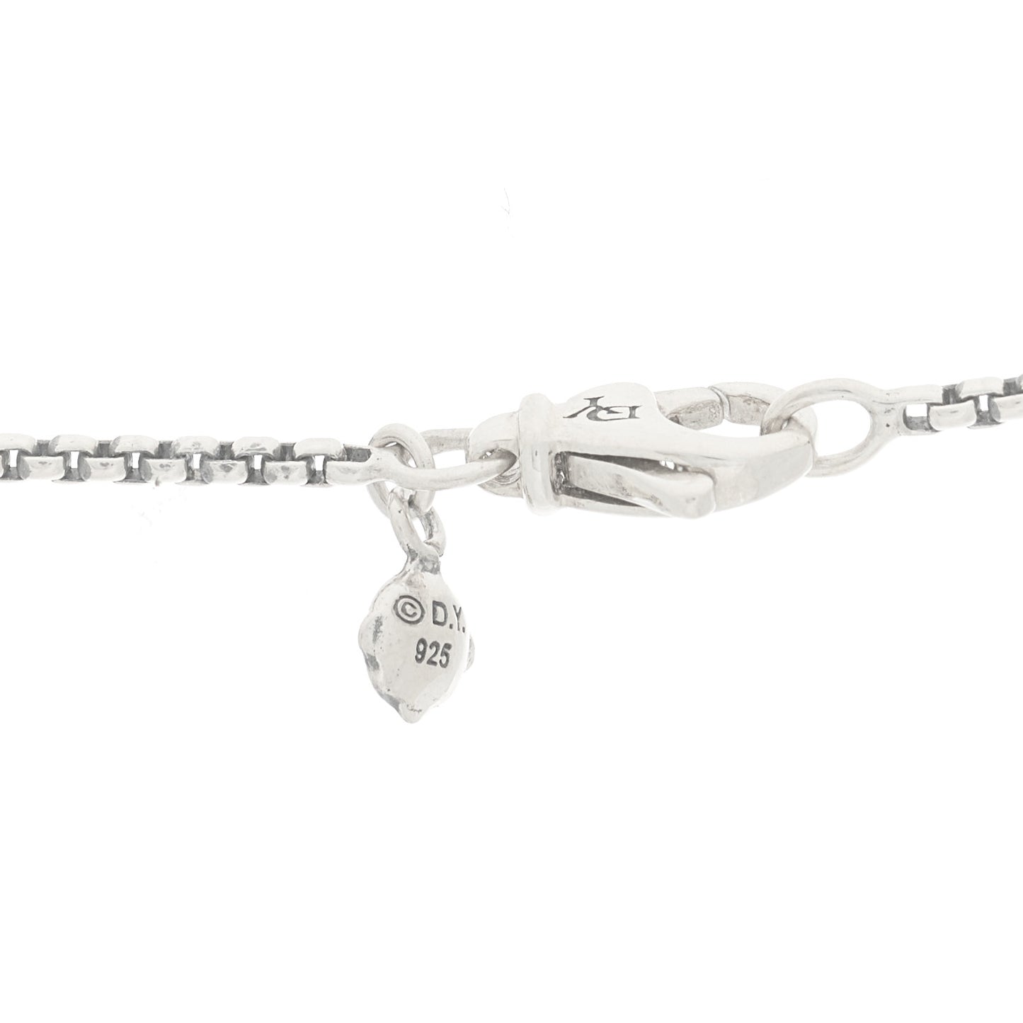 Sterling Silver Diamond Starlight X Circle Pendant Necklace