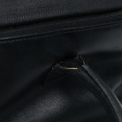 Chanel Calfskin Boston Black 11 of 14