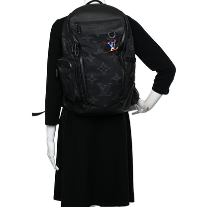 Louis Vuitton Monogram 3D 2054 Mountain Backpack Grey Black Rainbow 2 of 11