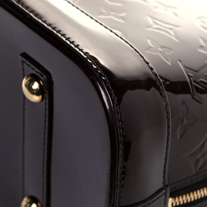 Louis Vuitton Vernis Alma MM Amarante 9 of 12