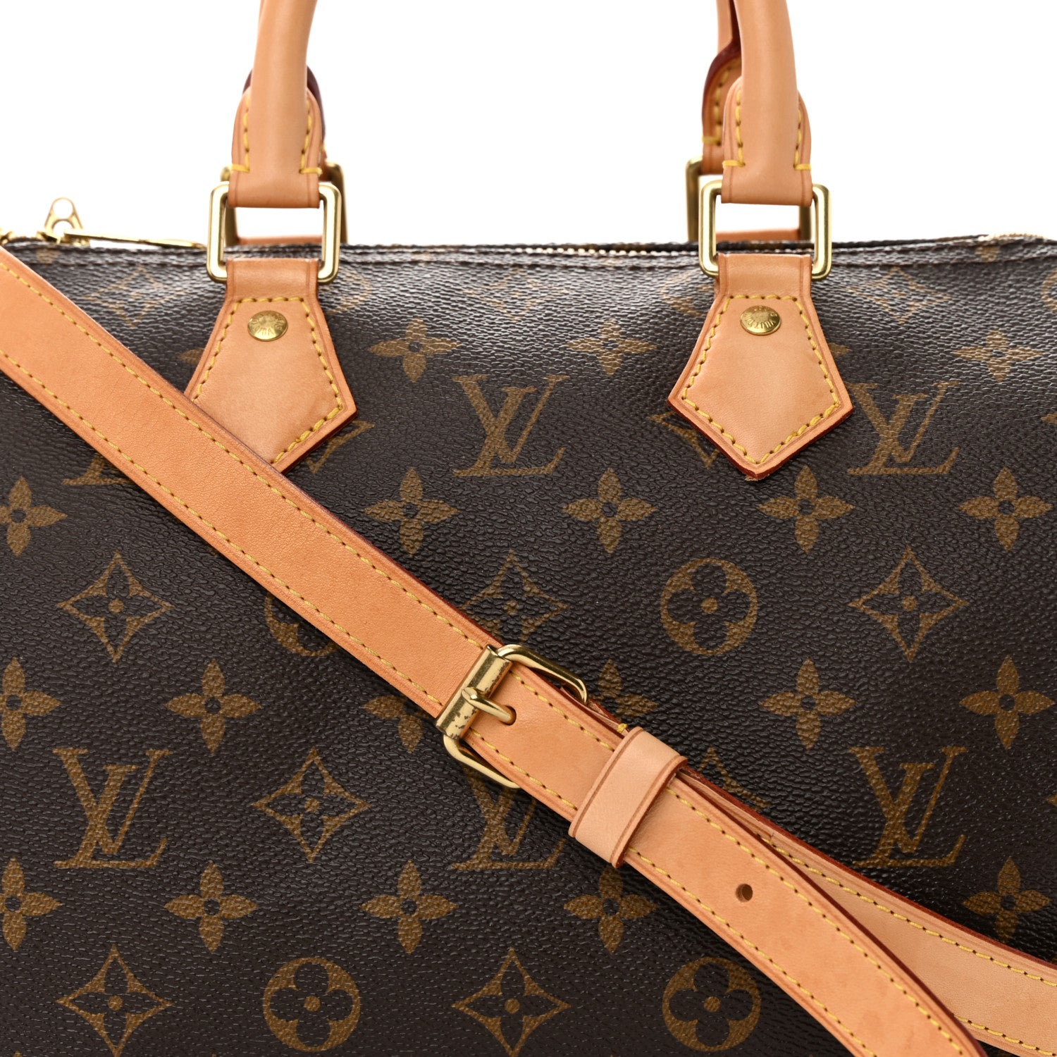 Louis Vuitton Monogram Speedy Bandouliere 25 9 of 17
