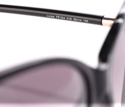 Tom Ford Linda Butterfly Sunglasses TF324 Black 6 of 8