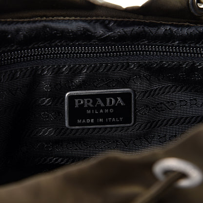 Prada Tessuto Nylon Vela Small Backpack Dark Green 5 of 8