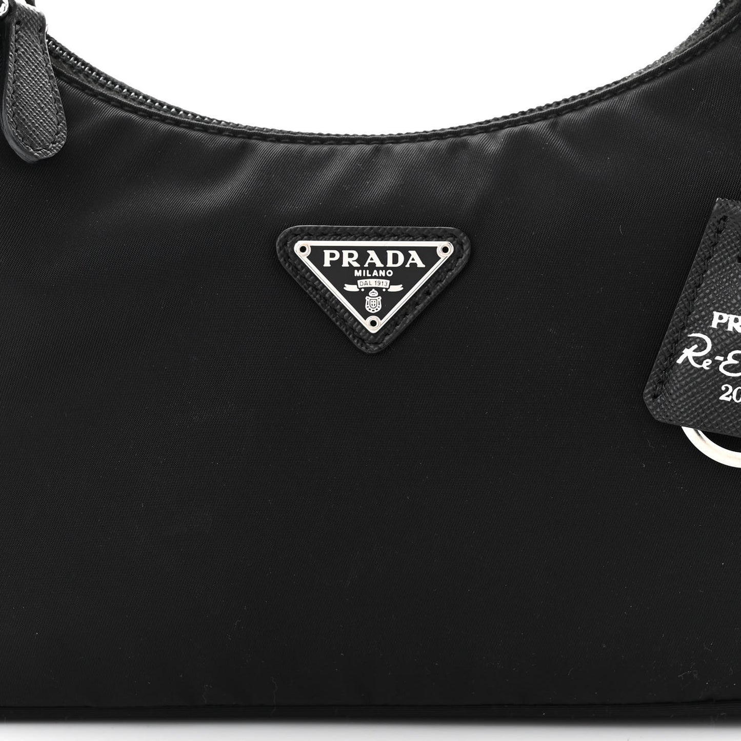 Tessuto Nylon Mini Re-Edition 2000 Bag Black