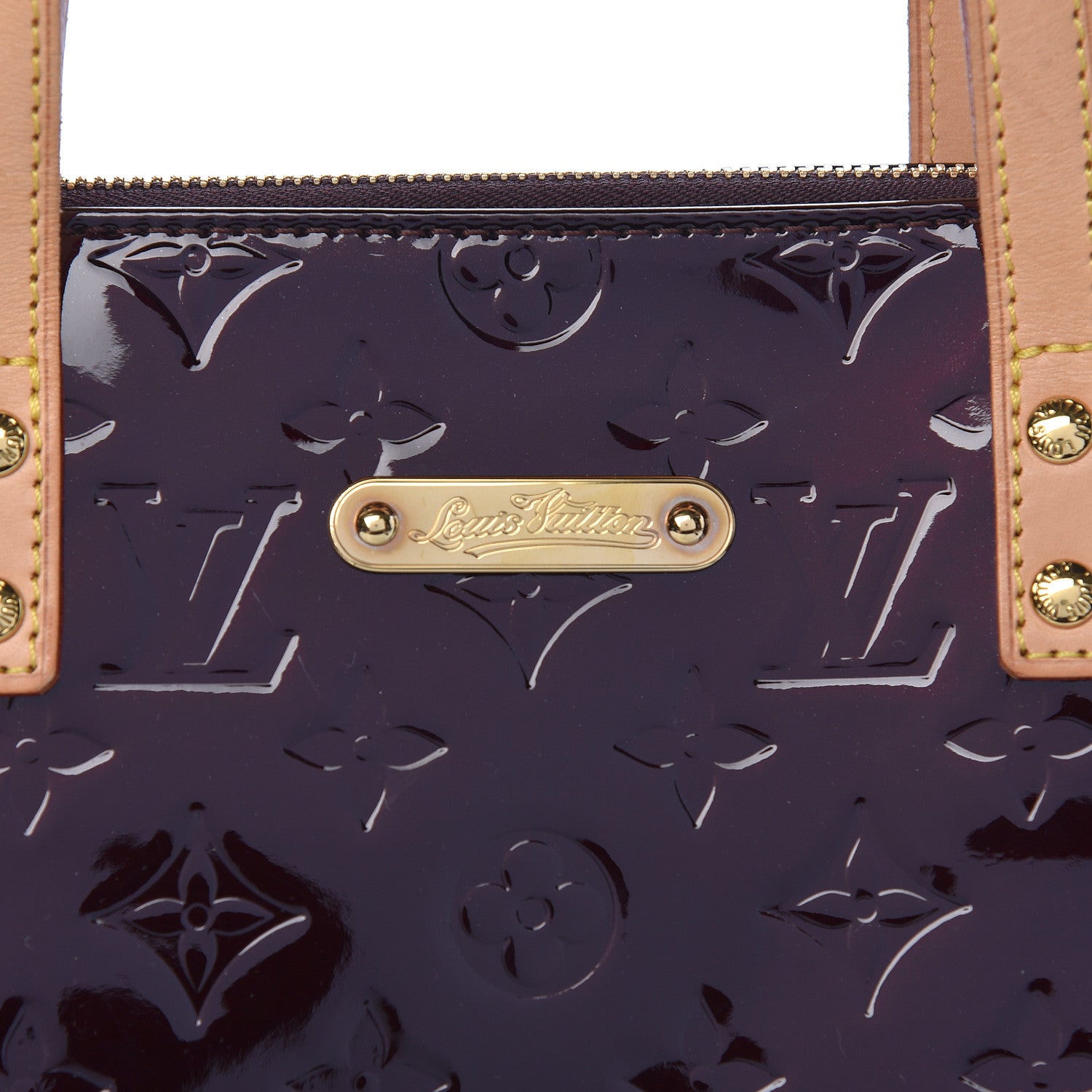 Louis Vuitton Vernis Bellevue GM Amarante 10 of 10