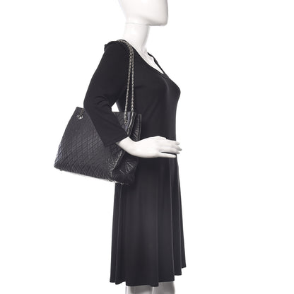 Chanel Aged Calfskin Quilted Reissue 2.55 Tote Black 2 of 9
