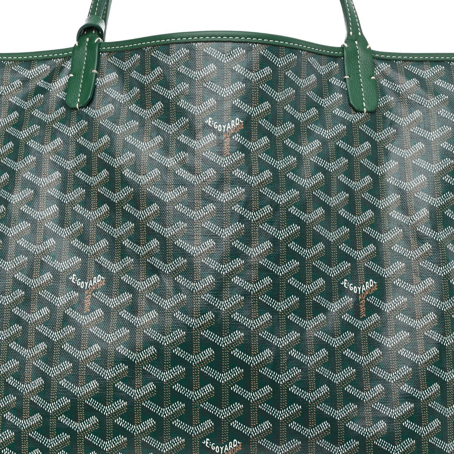 Goyard Goyardine Saint Louis GM Green 9 of 11