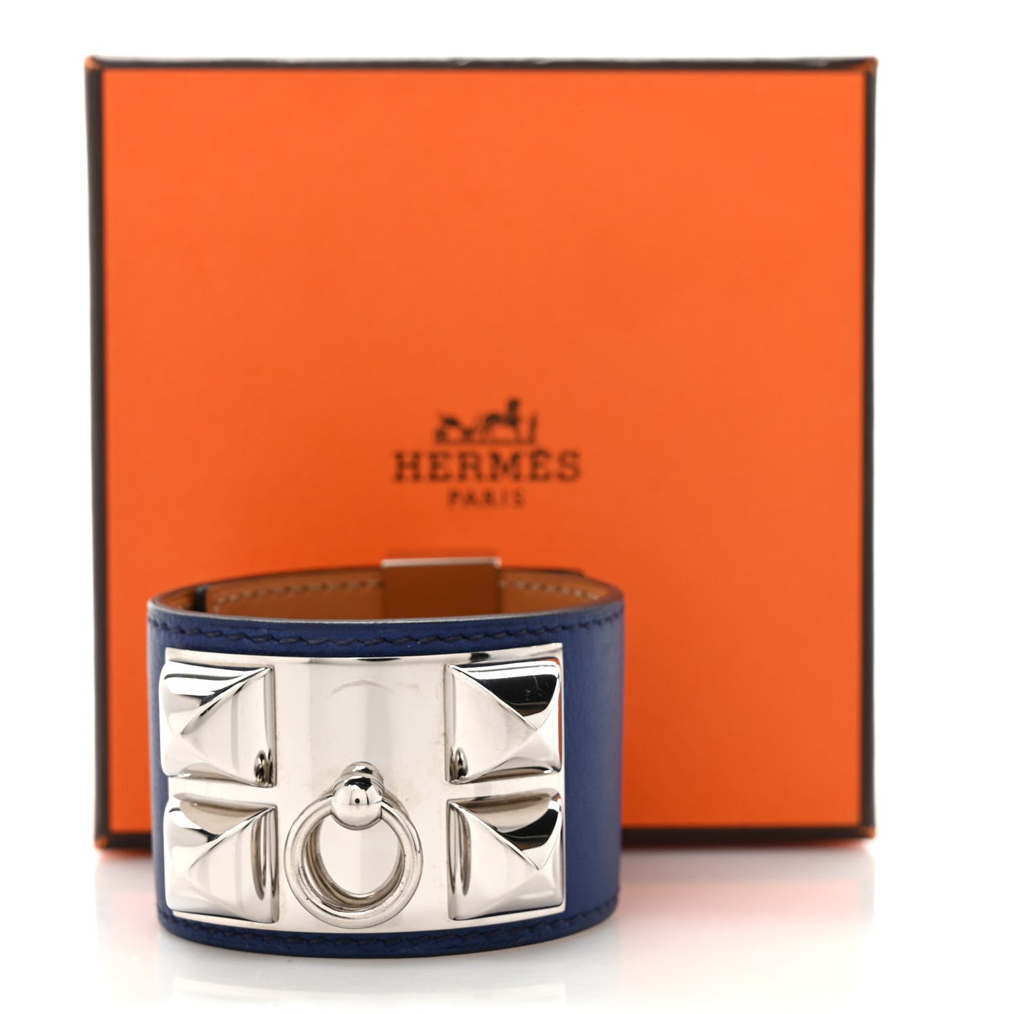 Swift Collier de Chien CDC Bracelet XS Bleu Saphir