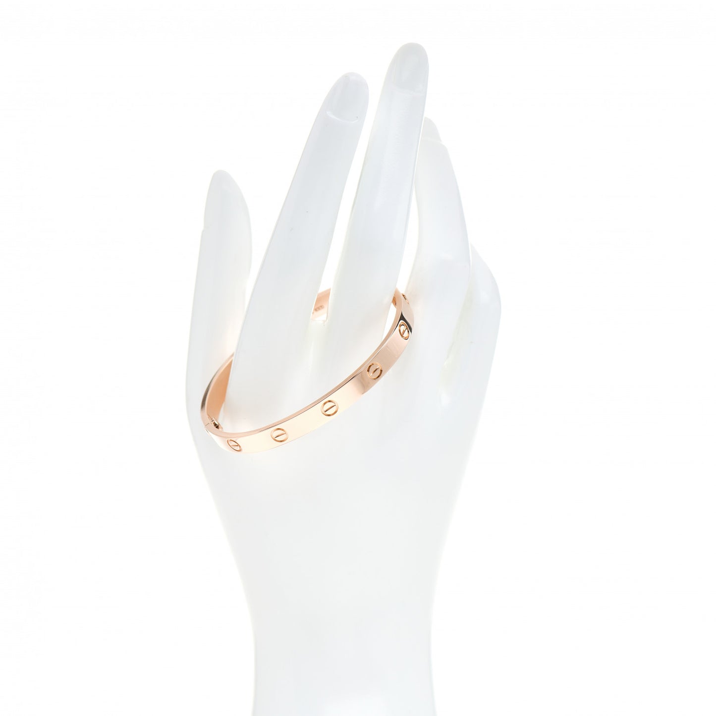 18K Pink Gold LOVE Bracelet 17