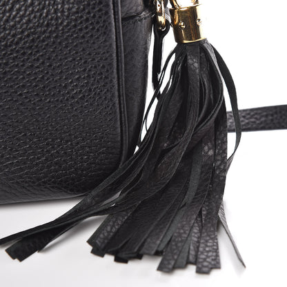 Gucci Pebbled Calfskin Small Soho Disco Bag Black 11 of 12