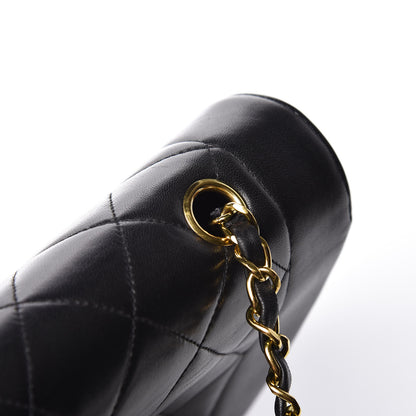 Chanel Lambskin Quilted Small Single Flap Black 15 of 16