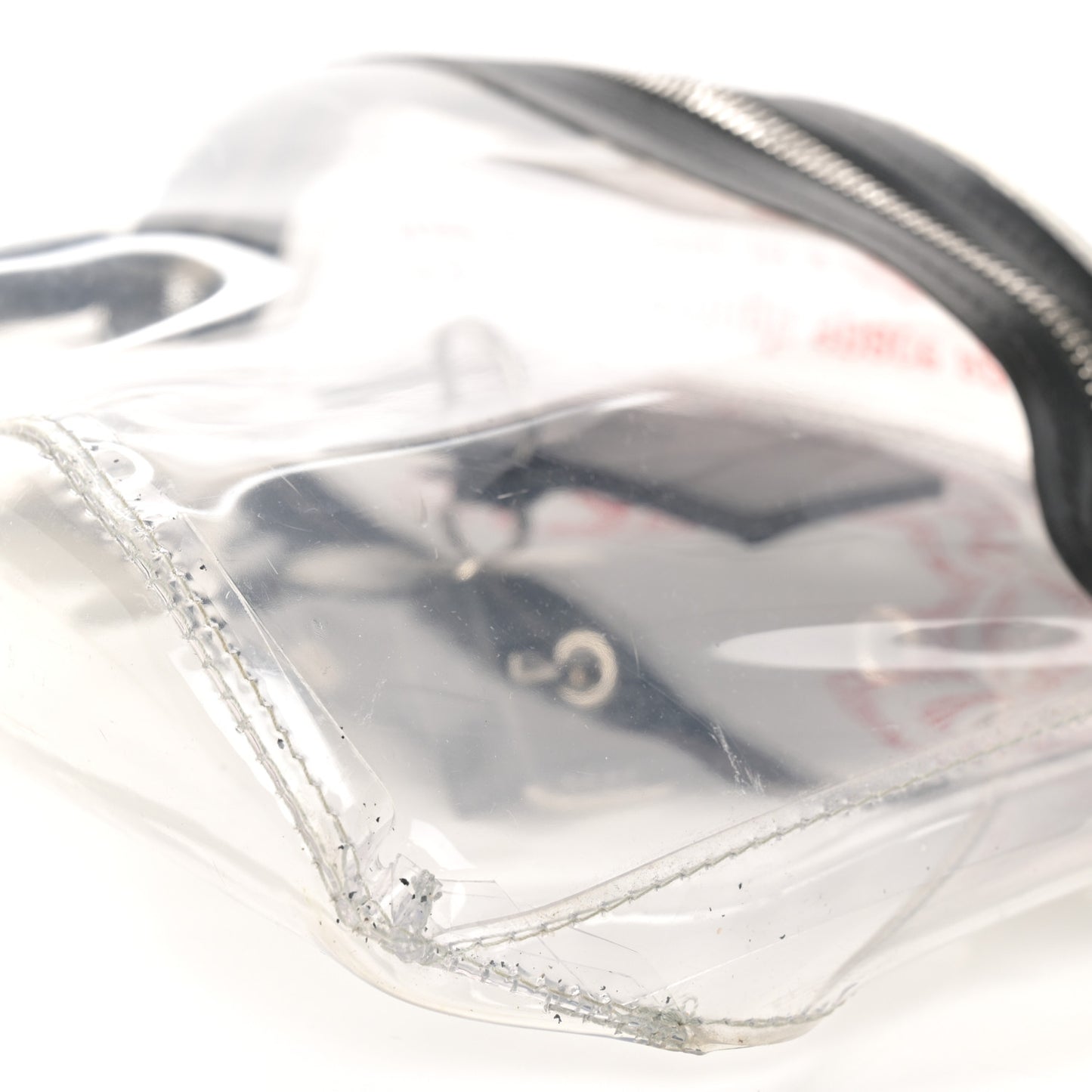 PVC VLTN Belt Bag Black