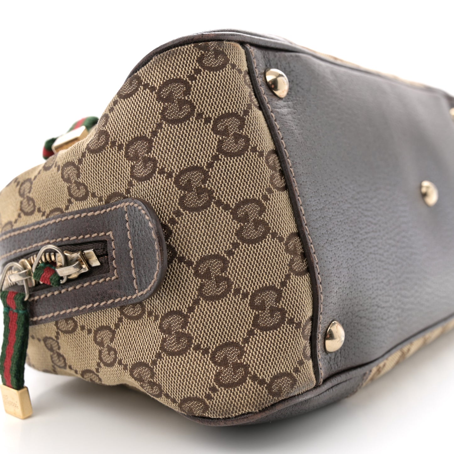 Monogram Small Princy Satchel Dark Brown