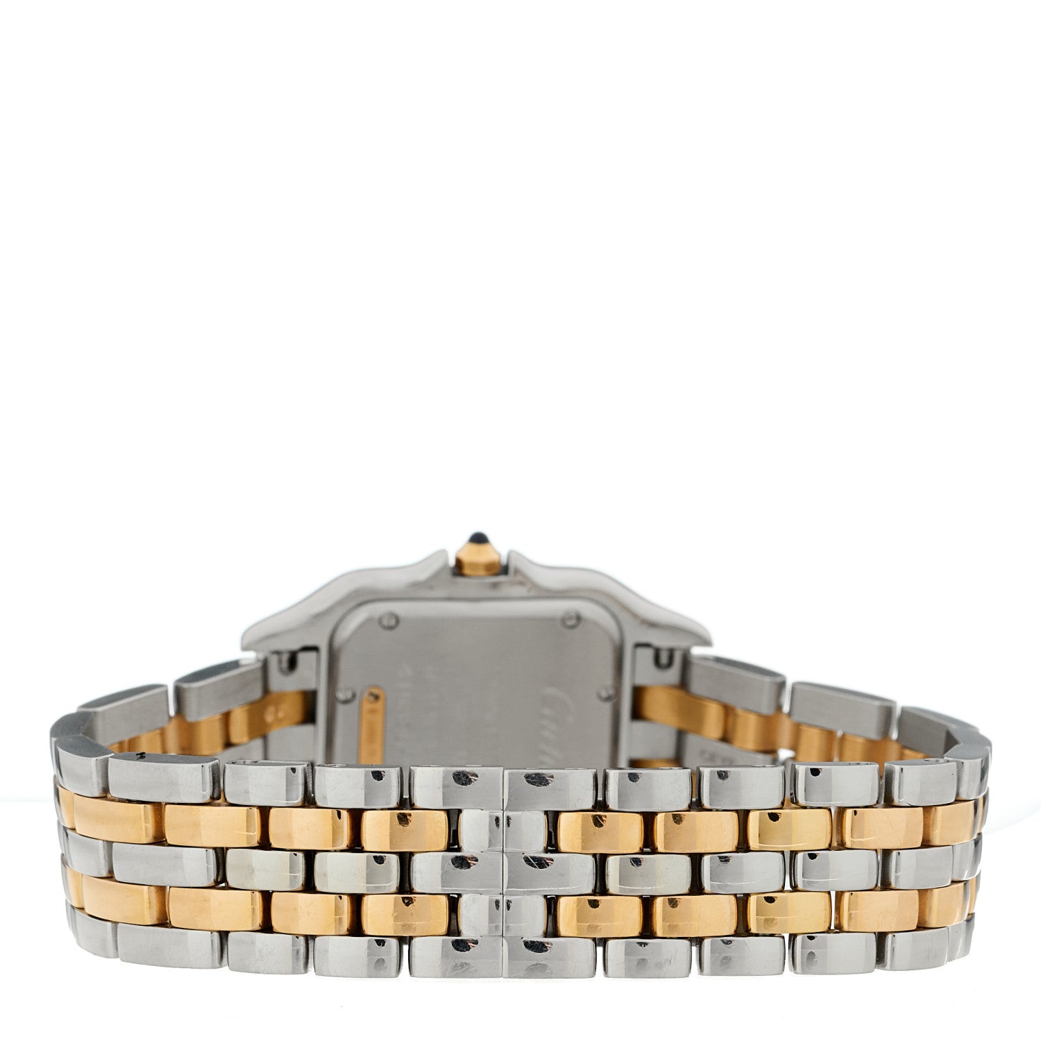 Cartier Stainless Steel 18K Pink Gold Diamond 27mm Panthere Quartz Watch 3 of 5