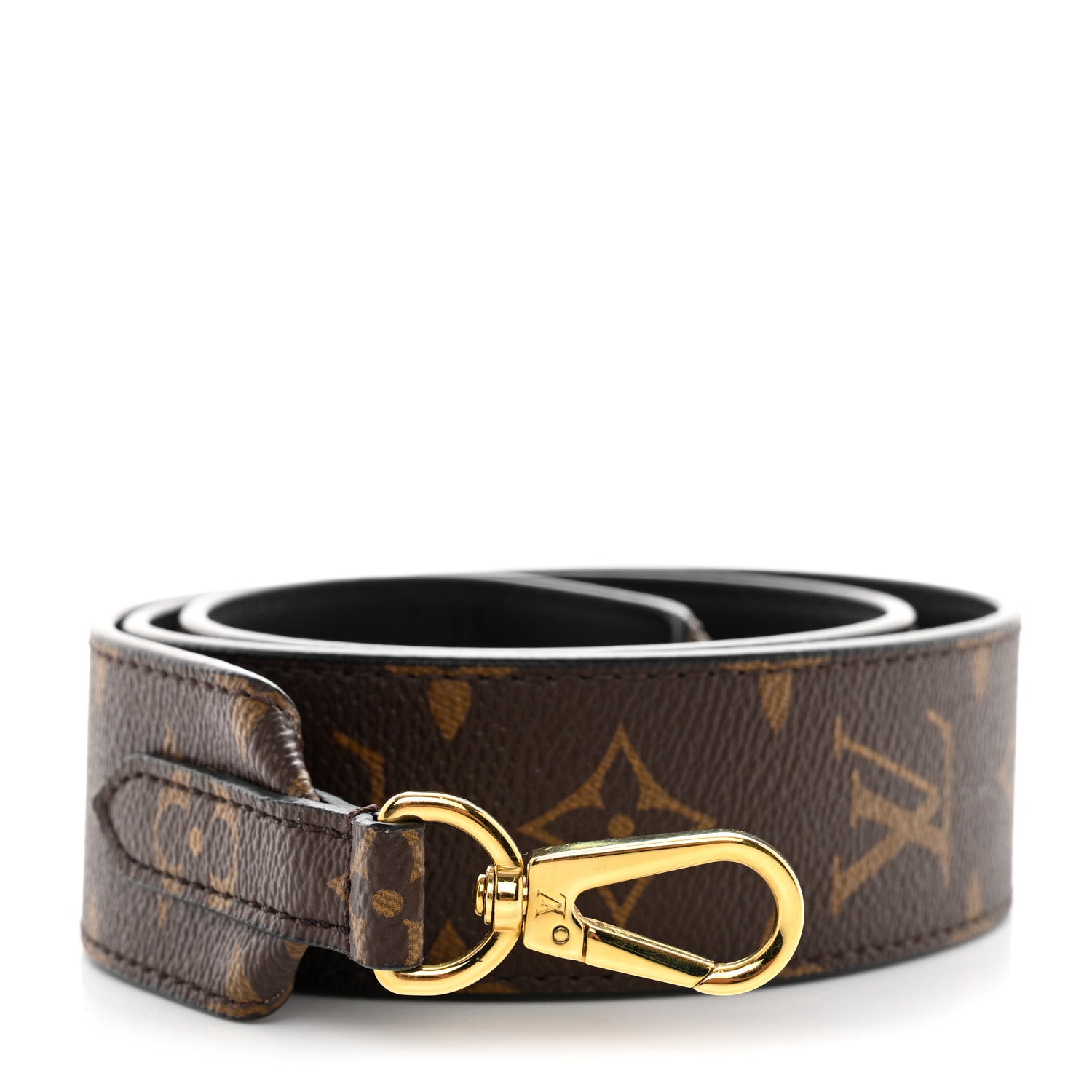 Louis Vuitton Monogram Bandouliere Shoulder Strap Black 1 of 4