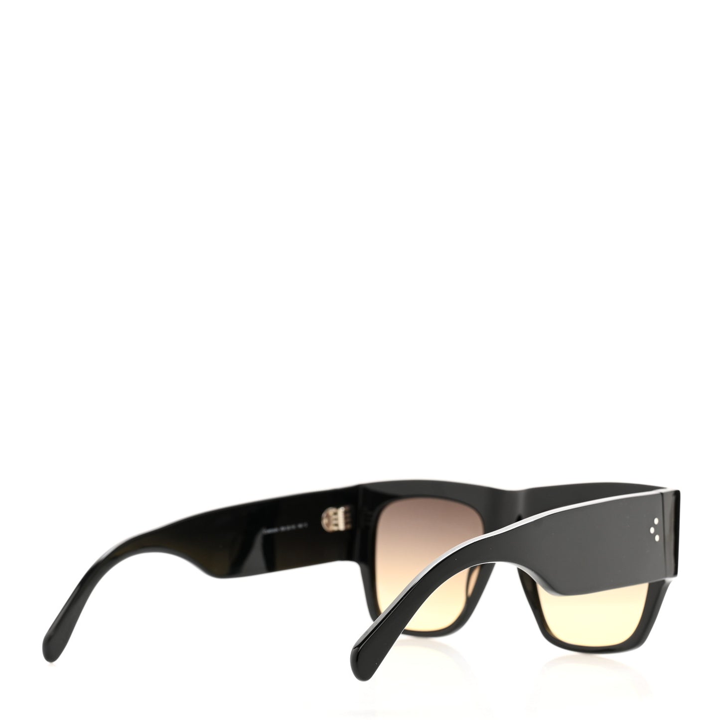 Acetate Rectangular Sunglasses CL4056IN Black