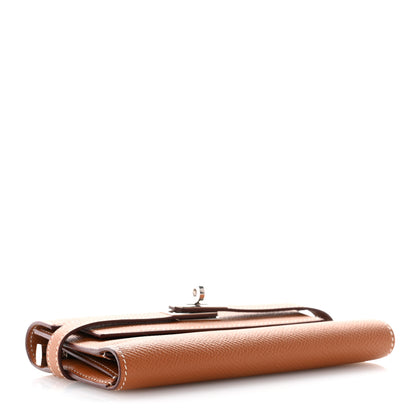 Hermes Epsom Medium Kelly Wallet Gold 4 of 8