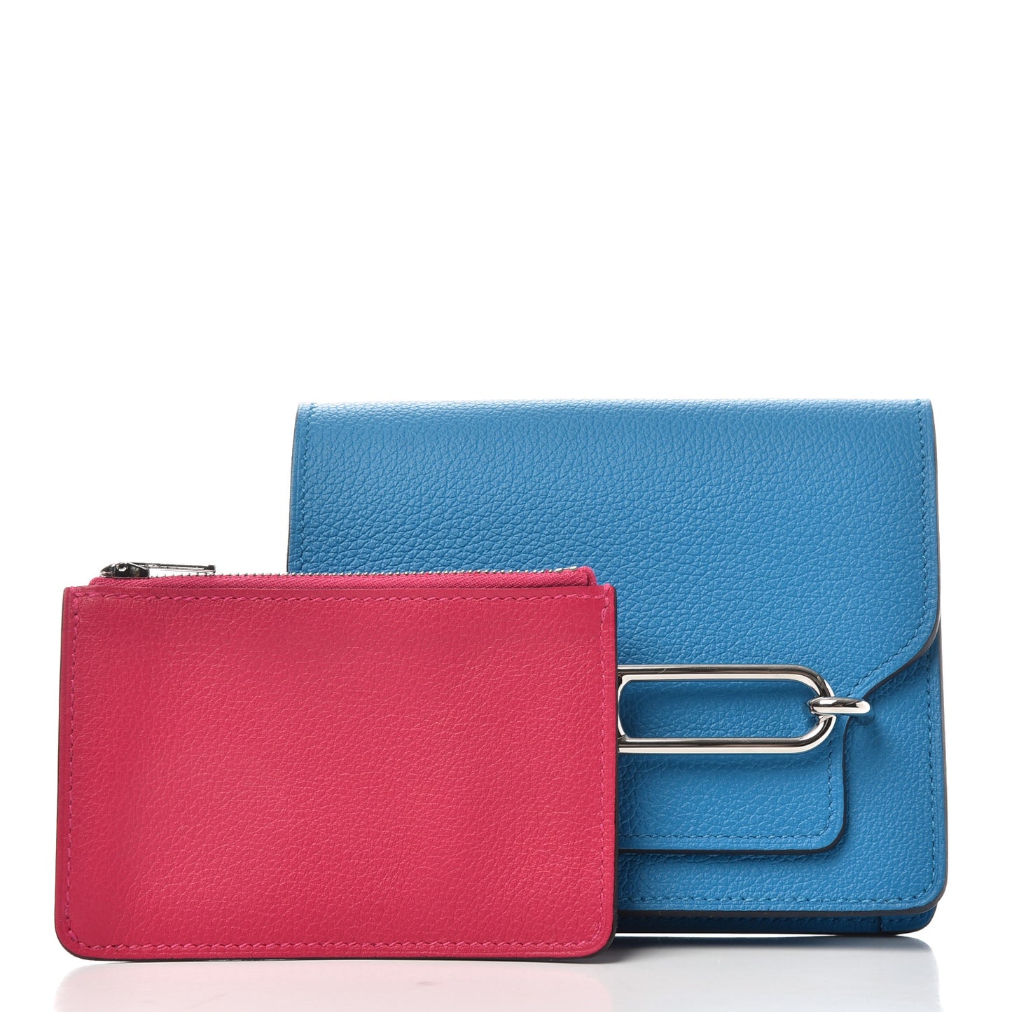 Evercolor Verso Roulis Slim Wallet Bleu Frida Rose Mexico