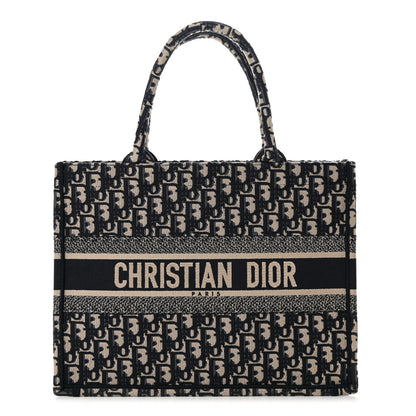 Christian Dior Oblique Medium Book Tote Blue Multicolor 1 of 13