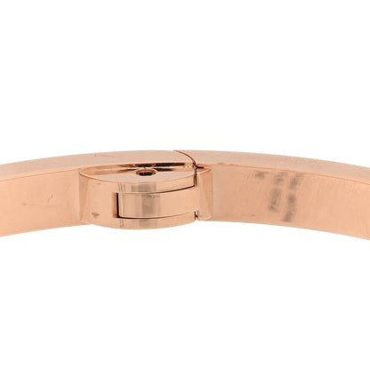 Cartier 18K Pink Gold Small LOVE Bracelet 18 5 of 5
