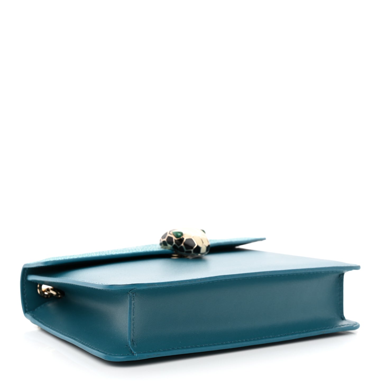 Galuchat Calfskin Serpenti Forever Crossbody Bag Blue