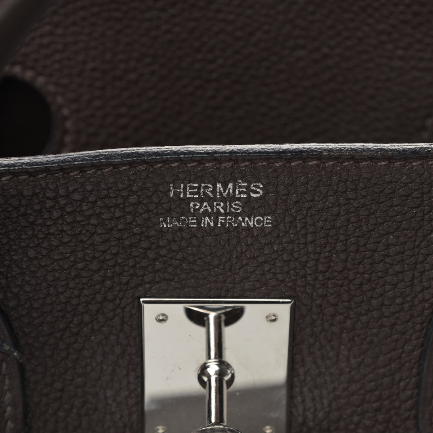 Togo Birkin 35 Chocolate
