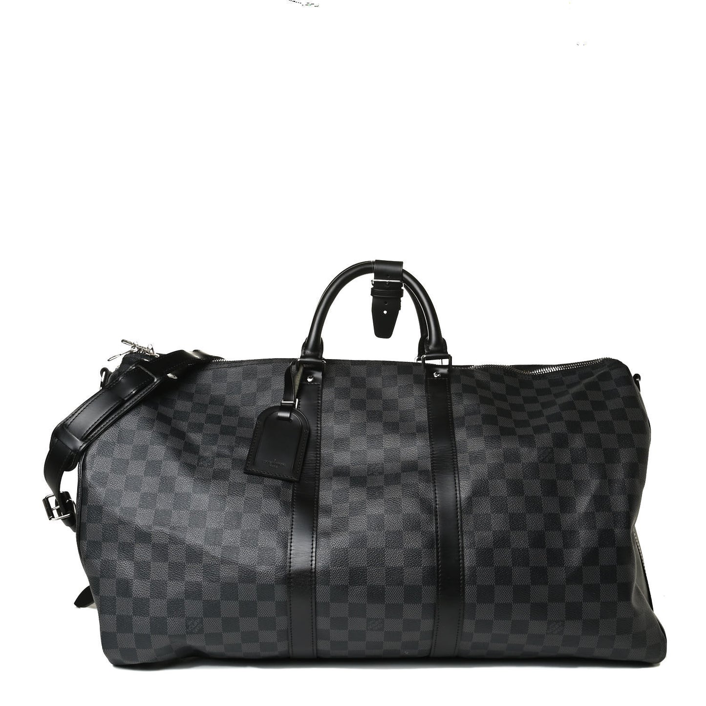 Damier Graphite Keepall Bandouliere 55