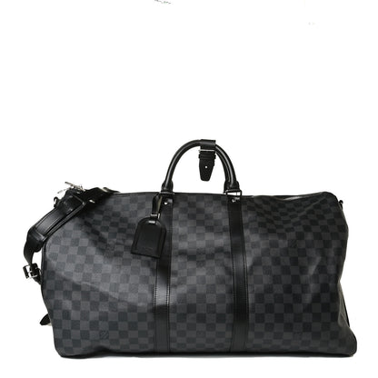 Louis Vuitton Damier Graphite Keepall Bandouliere 55 1 of 16