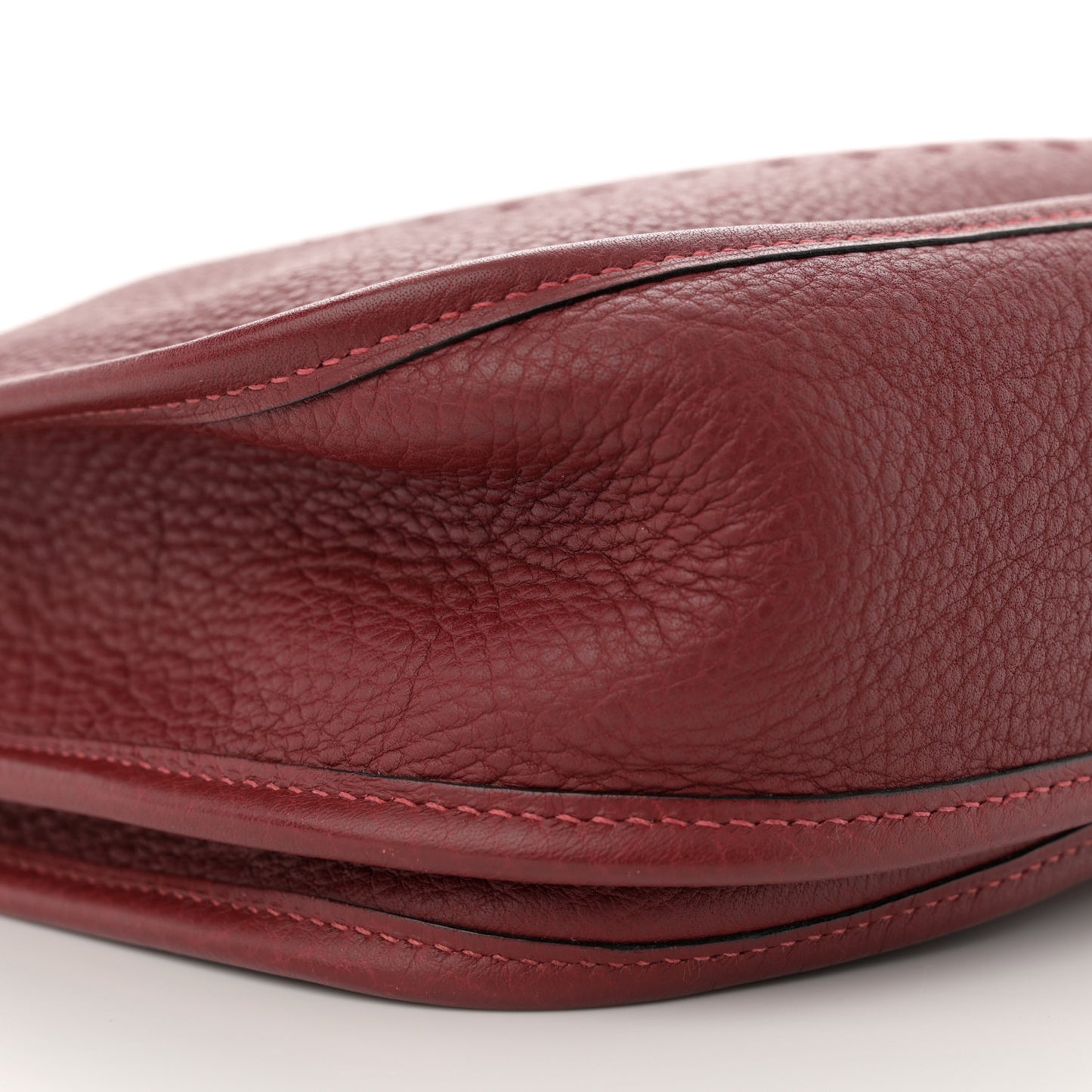 Taurillon Clemence Evelyne II PM Rouge Garance
