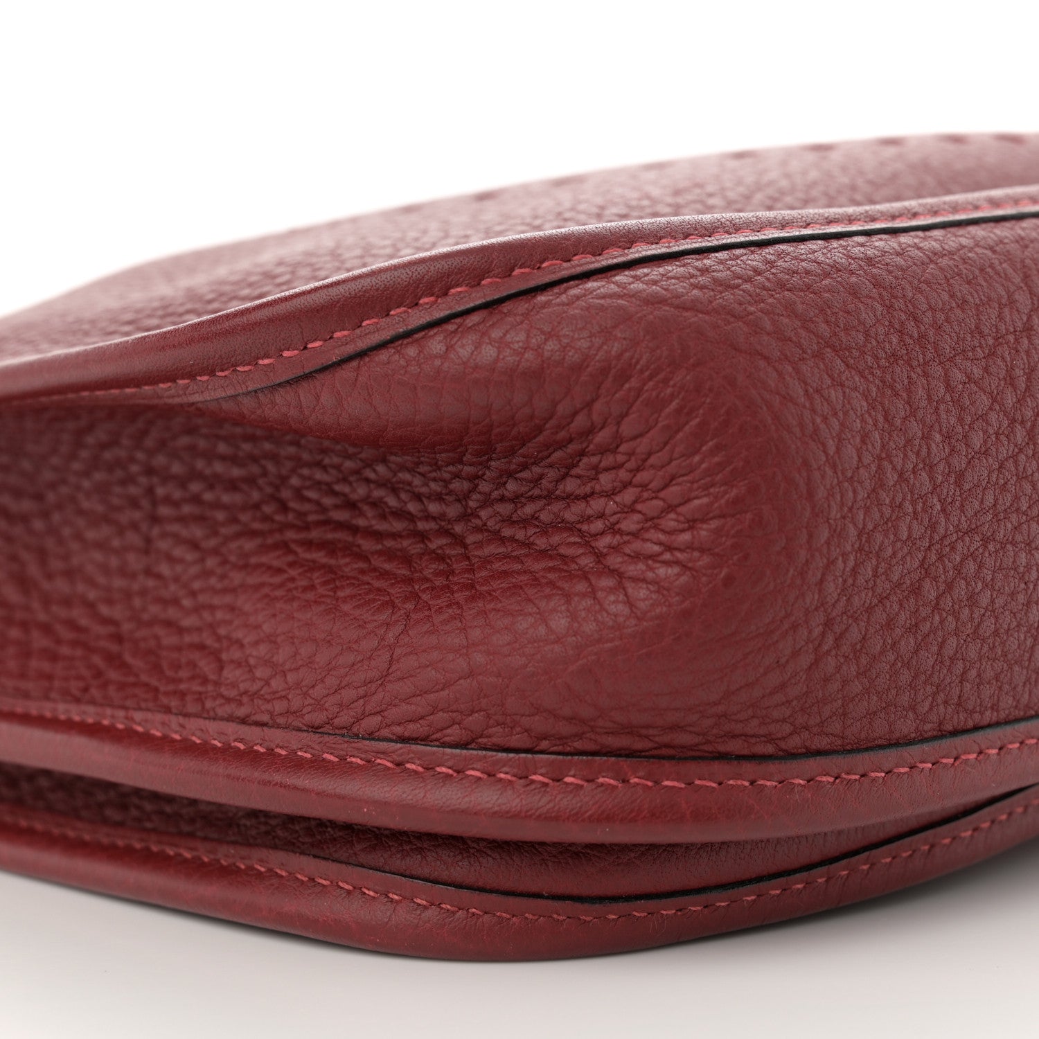 Hermes Taurillon Clemence Evelyne II PM Rouge Garance 9 of 12