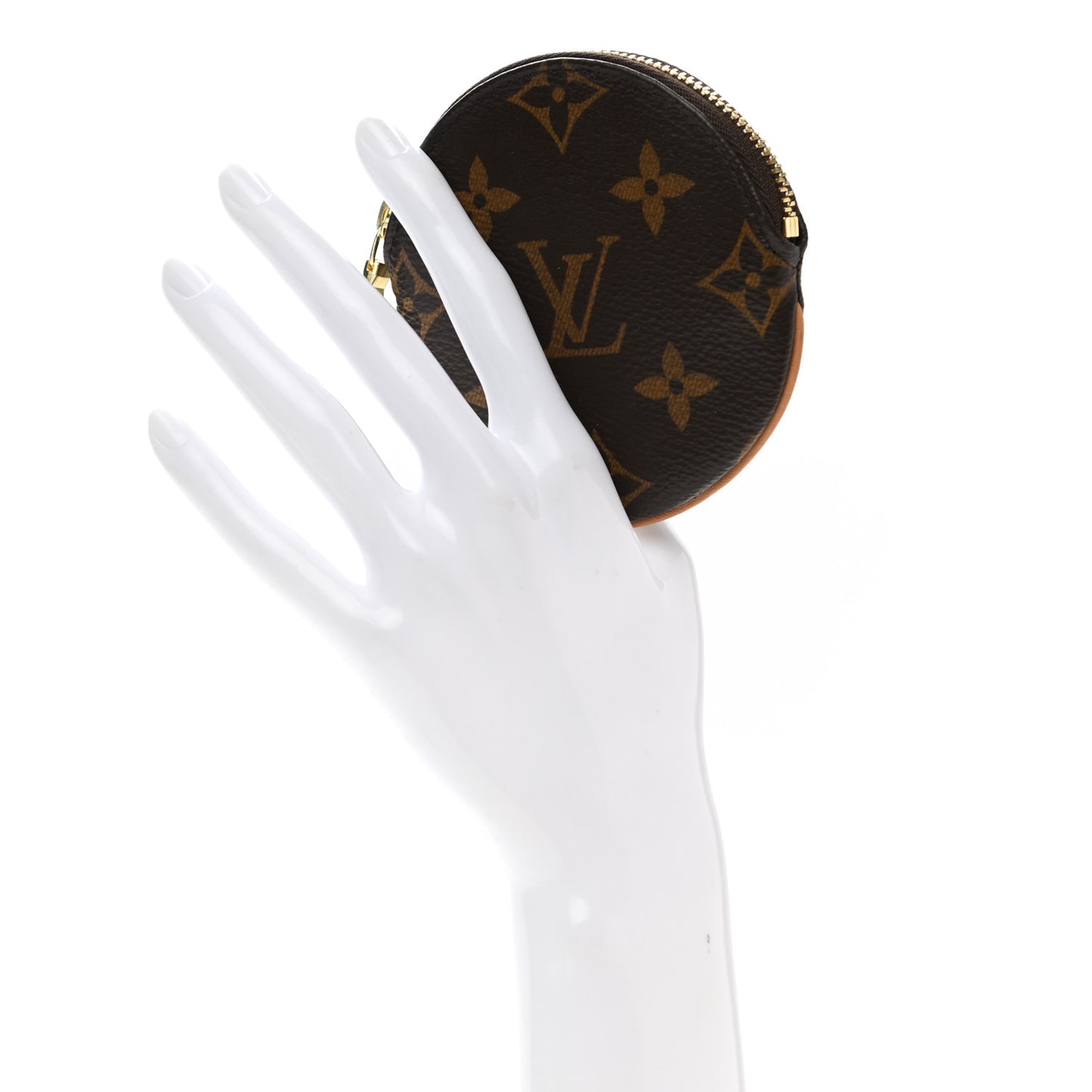 Monogram Round Coin Purse