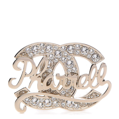Chanel x Pharrell Williams Crystal Brooch Gold 1 of 5