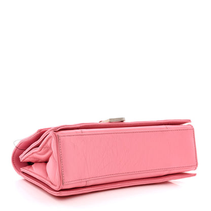 Balenciaga Crushed Calfskin Quilted Small Crush Chain Bag Sweet Pink 4 of 10