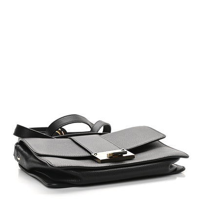 Jimmy Choo Grainy Pebbled Rebel Crossbody Bag Black 4 of 9