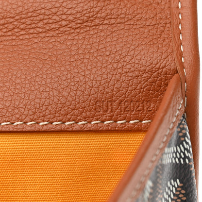 Goyard Goyardine Saint Leger Soft Briefcase Backpack Black Gold 7 of 10